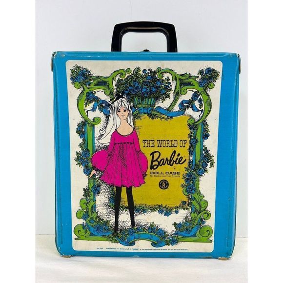 Mattel Other - Vintage 1968 Mattel The World Of Barbie Doll Case #1002 60s 70s